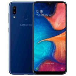 Смартфон Samsung Galaxy A20 3/32 ГБ, синий
