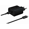 Сетевое ЗУ Samsung EP-TA800 кабель (1м), 25 Вт, черный