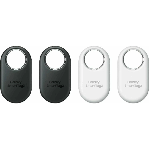 Метка Samsung Galaxy SmartTag2 набор из 4 шт, черный и белый
