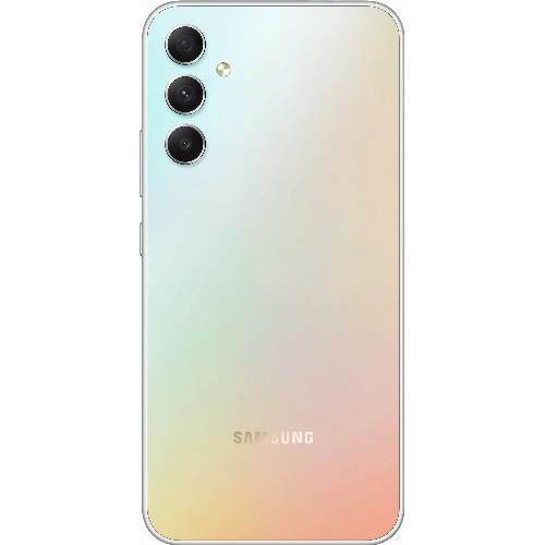 Смартфон Samsung Galaxy A34 5G 6/128 ГБ, серебристый