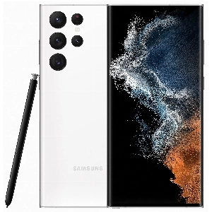 Смартфон Samsung Galaxy S22 Ultra 12/256 ГБ, белый