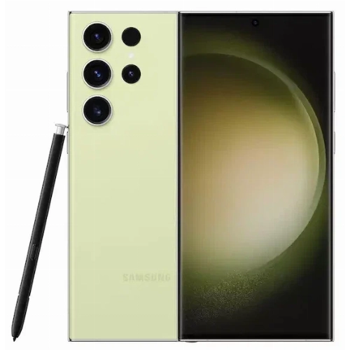 Смартфон Samsung Galaxy S23 Ultra 8/256 ГБ, лаймовый