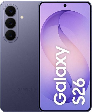 Смартфон Samsung Galaxy S26, 12/256 Гб, Dual: nano SIM + eSIM, Фиолетовый
