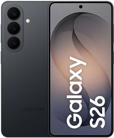 Смартфон Samsung Galaxy S26, 12/256 Гб, Dual: nano SIM + eSIM, Черный