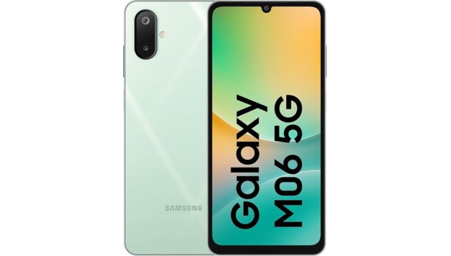 Смартфон Samsung Galaxy M06 4/128 ГБ, зеленый
