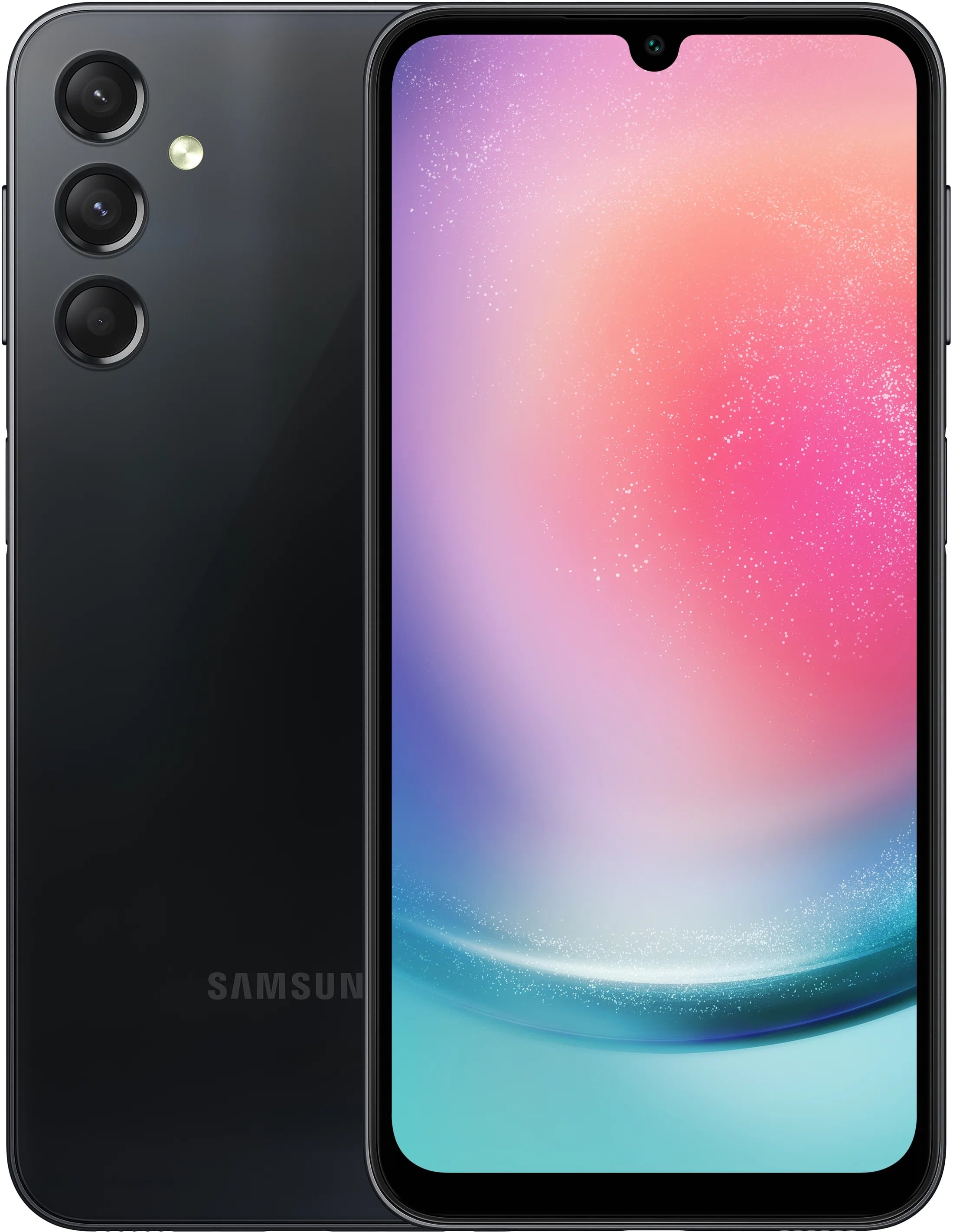 Смартфон Samsung Galaxy A24 4/128 ГБ, черный