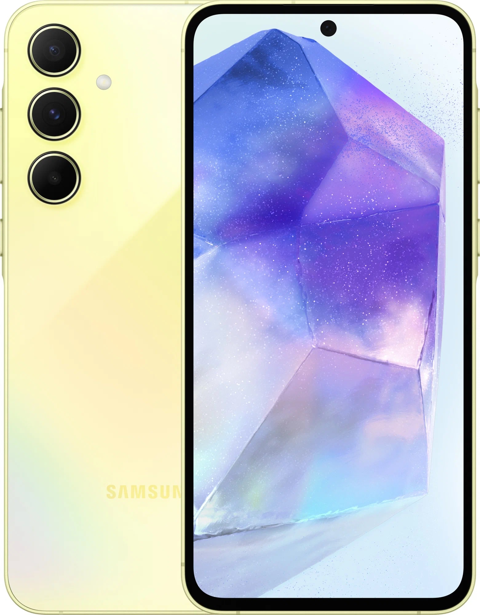 Смартфон Samsung Galaxy A55 8/128 ГБ, желтый