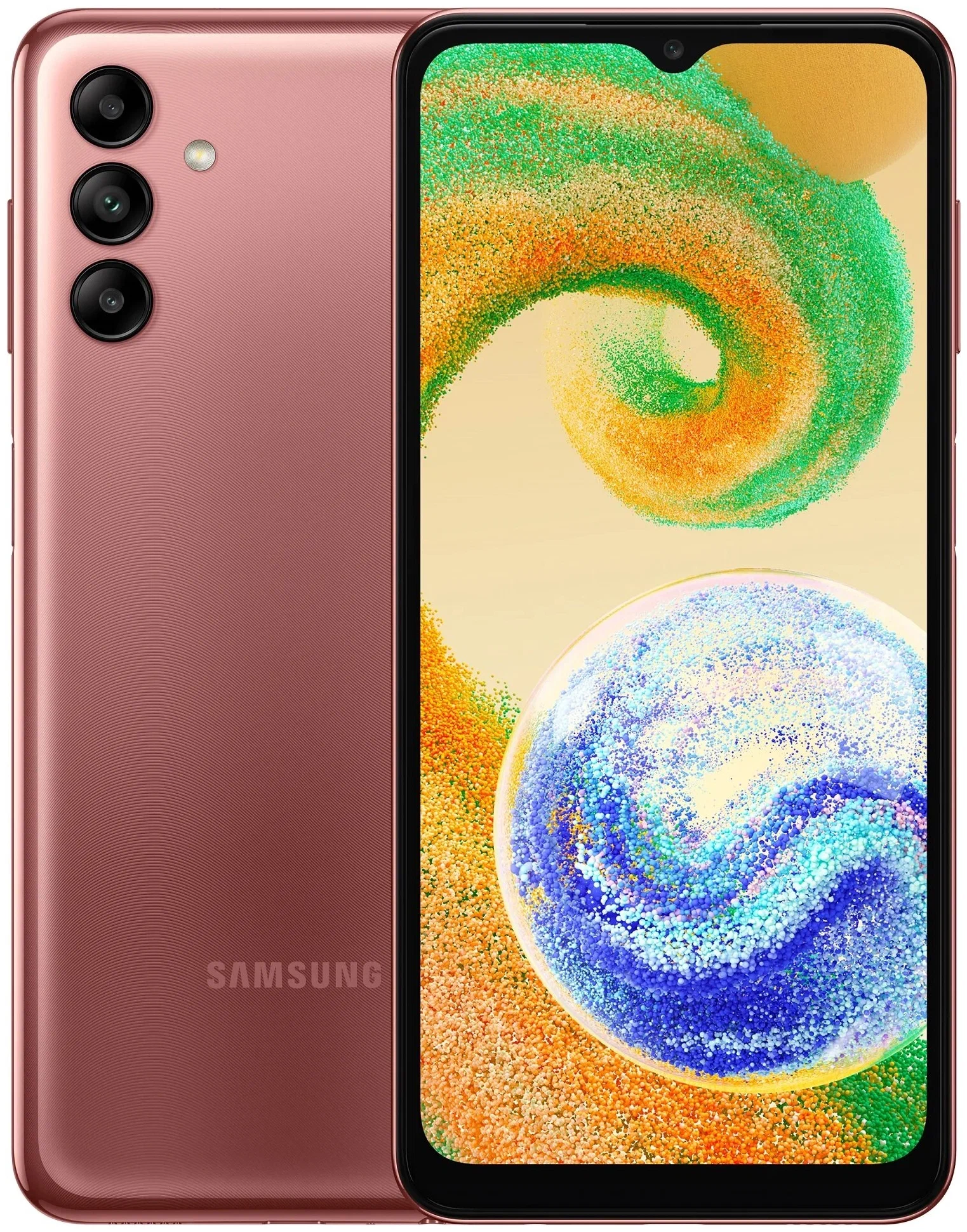 Смартфон Samsung Galaxy A04s 4/64 ГБ, медный