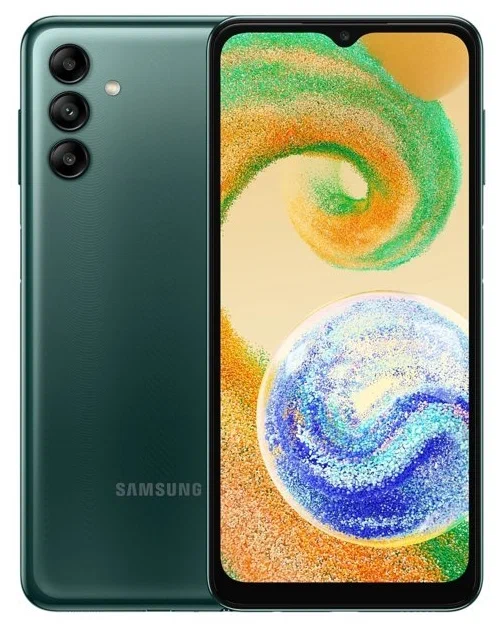 Смартфон Samsung Galaxy A04s 4/128 ГБ, зеленый