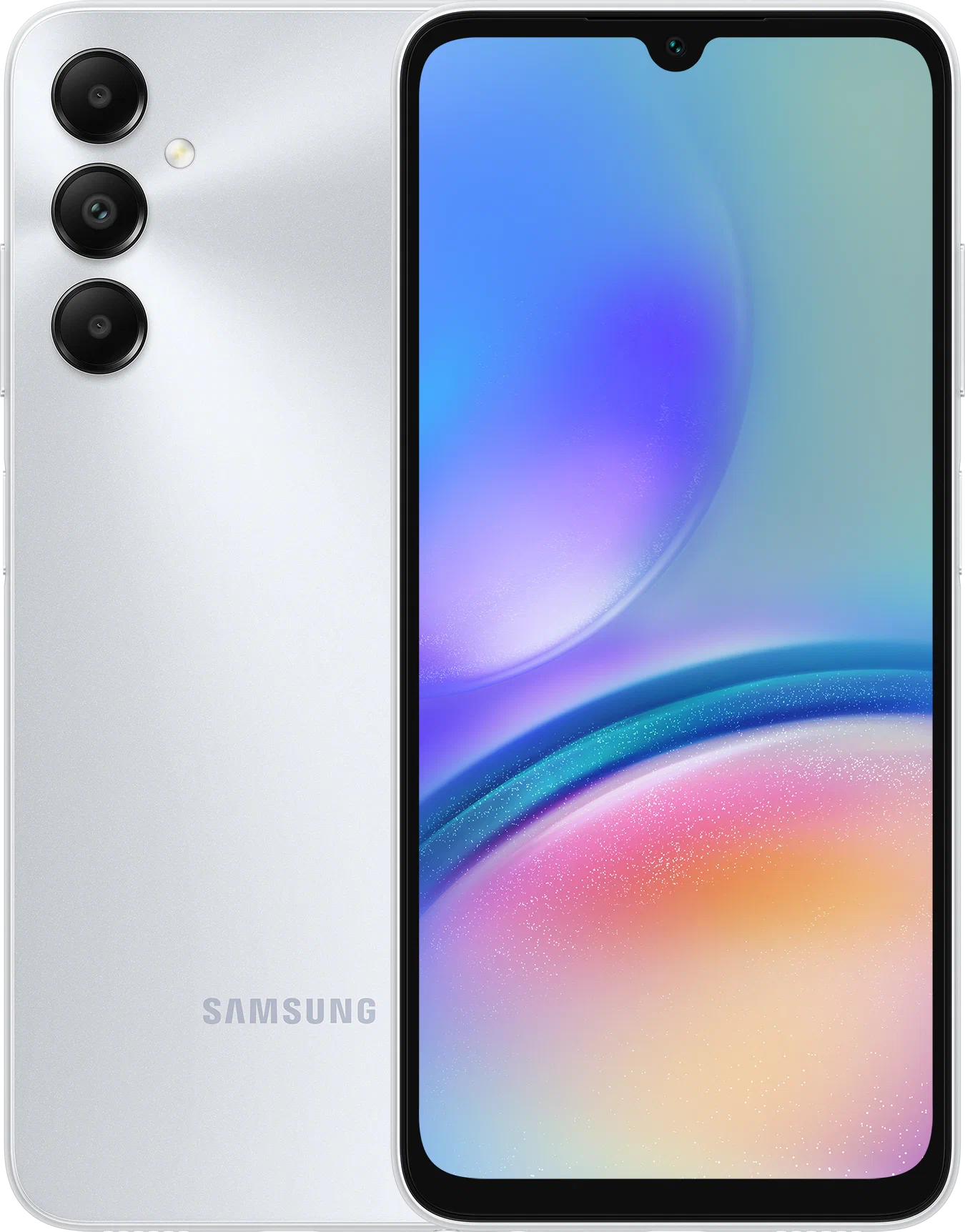 Смартфон Samsung Galaxy A05s 6/128 ГБ, серебристый