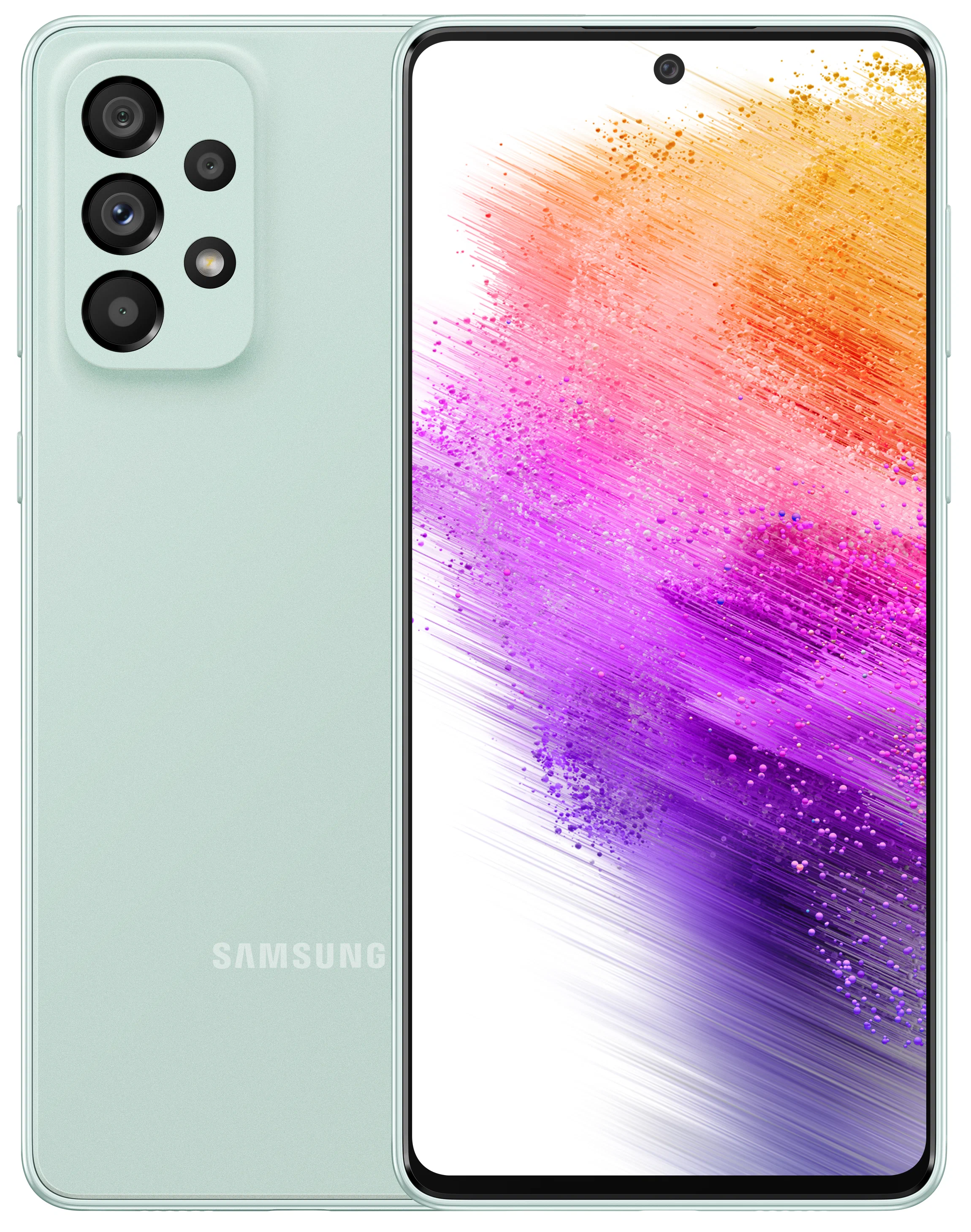 Смартфон Samsung Galaxy A73 5G 8/256 ГБ, зеленый