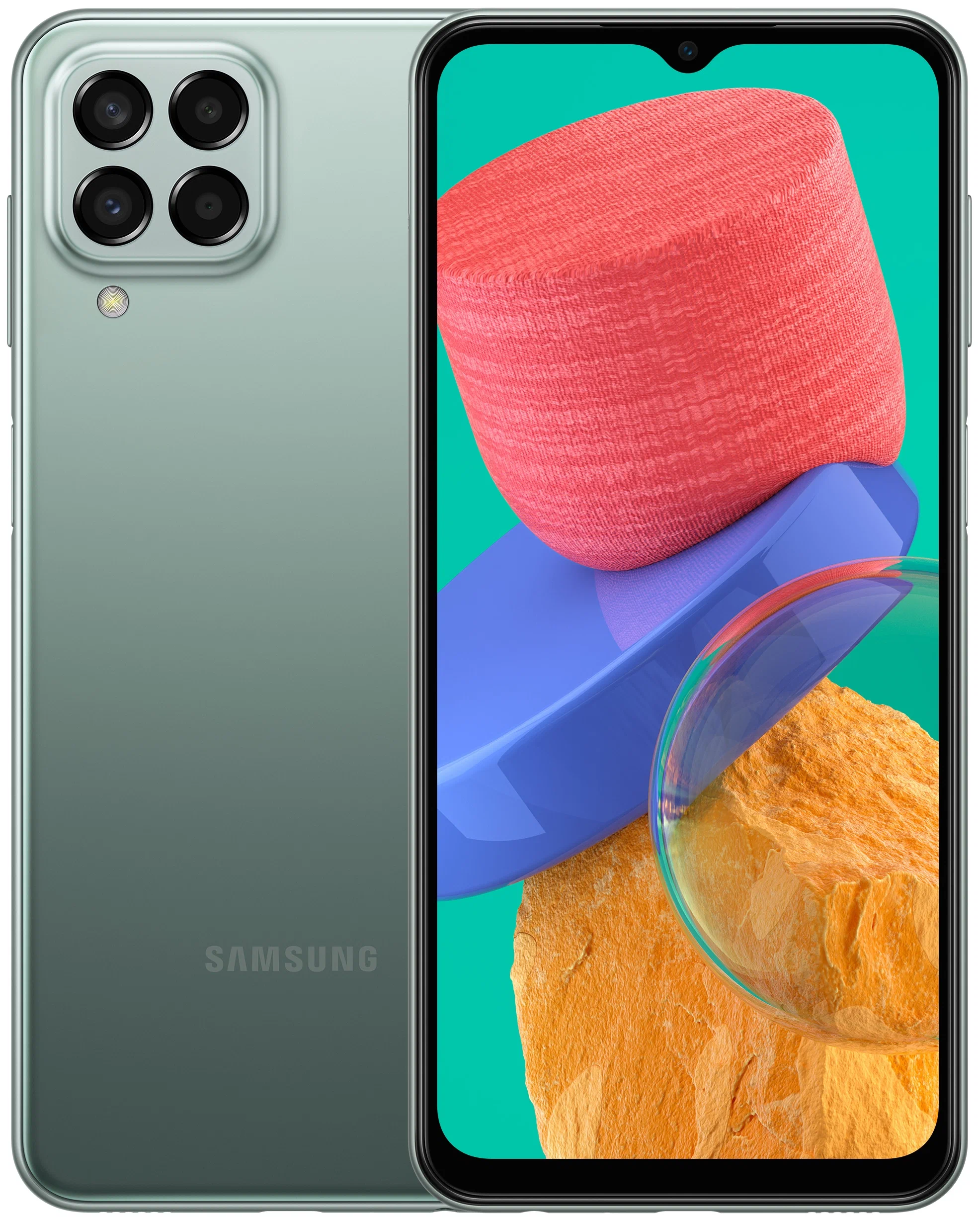 Смартфон Samsung Galaxy M33 5G 6/128 ГБ, зелёный