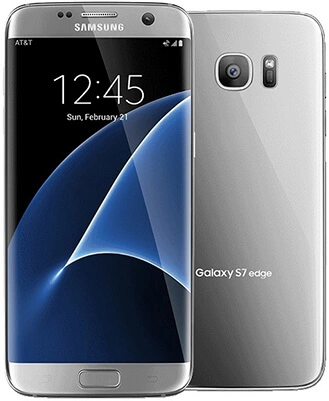 Смартфон Samsung Galaxy S7 Edge 4/32ГБ, серебристый